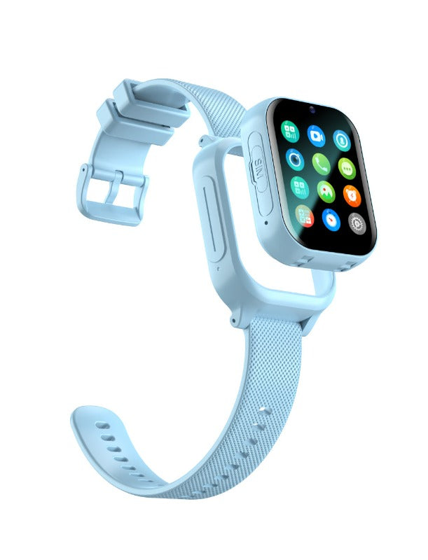 Smartwatch für Kinder mit GPS-Ortung, Videoanruffunktion, WLAN, LBS und AGPS