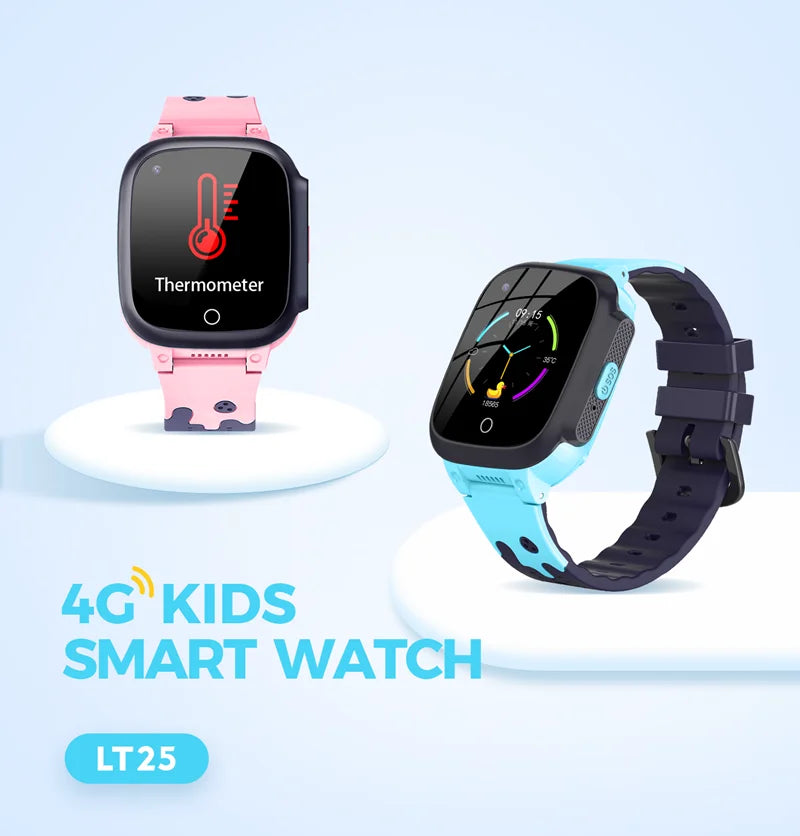 Smartwatch der nächsten Generation für Kinder – 4G, GPS, Videoanrufe, wasserdicht und Temperaturüberwachung