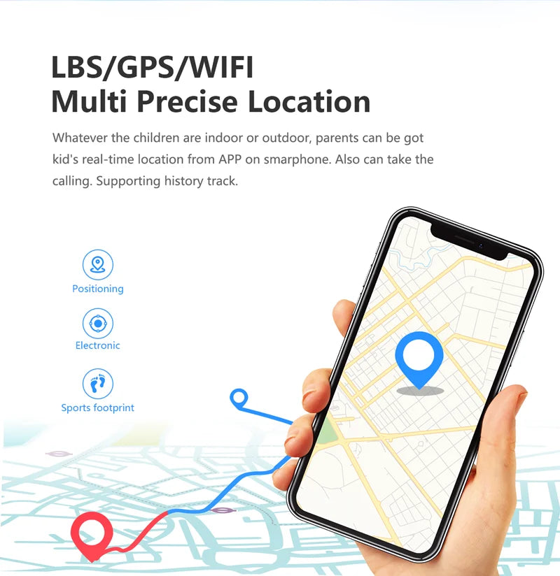 Smartwatch der nächsten Generation für Kinder – 4G, GPS, Videoanrufe, wasserdicht und Temperaturüberwachung