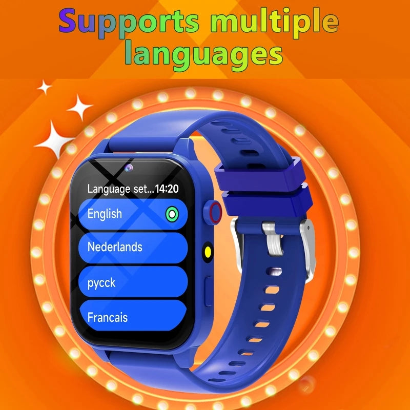 Smartwatch für Kinder – HD-Farbbildschirm, Taschenlampe, Schlaftracker &amp; wasserdicht