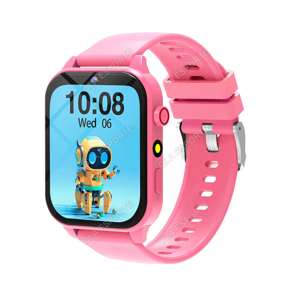 Digitale Smartwatch für Kinder – 18 Spiele, Schrittzähler, Schlaftracker, Taschenrechner &amp; Stoppuhr
