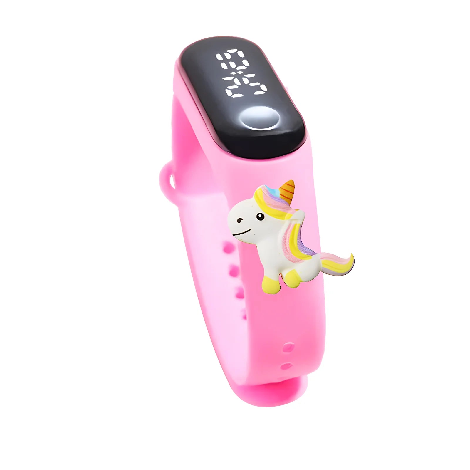 Digitale LED-Kinderuhr – Wasserdichtes Sportdesign mit Dinosaurier- und Einhornmotiven