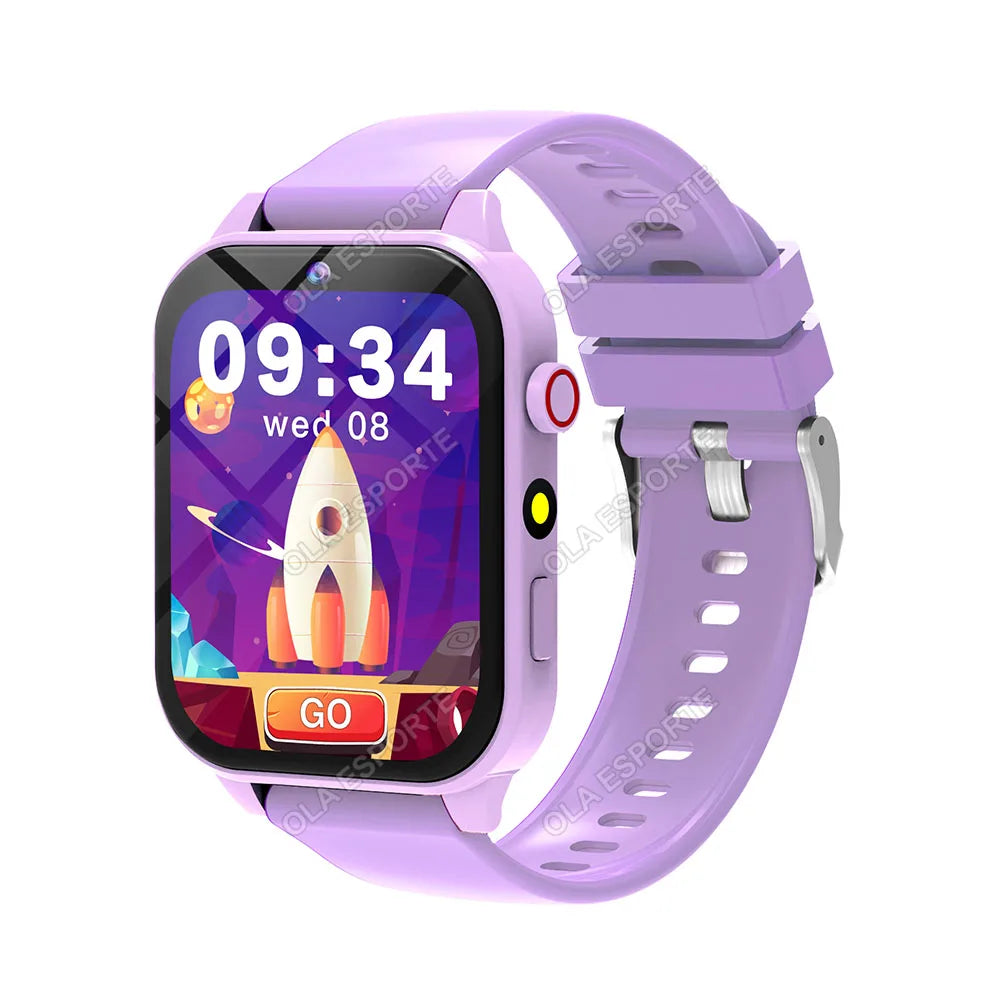 Digitale Smartwatch für Kinder – 18 Spiele, Schrittzähler, Schlaftracker, Taschenrechner &amp; Stoppuhr