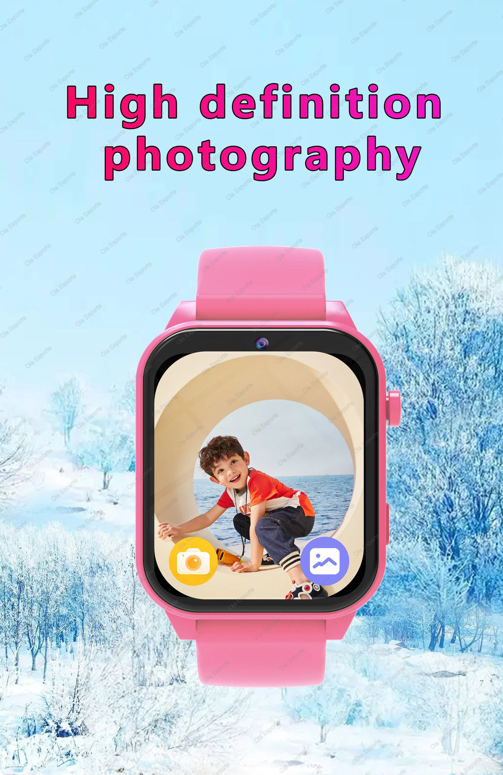 Digitale Smartwatch für Kinder – 18 Spiele, Schrittzähler, Schlaftracker, Taschenrechner &amp; Stoppuhr