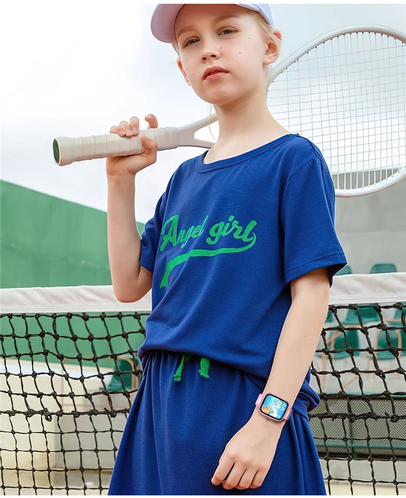 Intelligente Lernuhr für Kinder – HD-Touchscreen, Musik, Spiele &amp; App-Verbindung