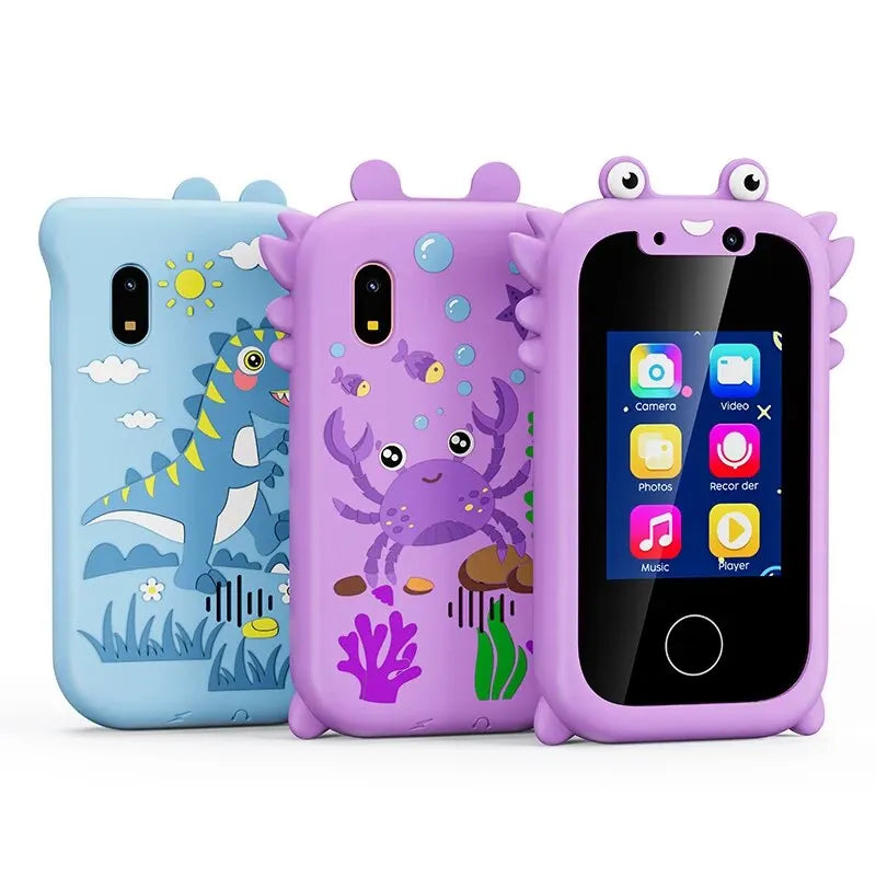 Interaktives Kinder-Smartphone – Touchscreen, Musik, Selfie-Kamera &amp; Lernspaß