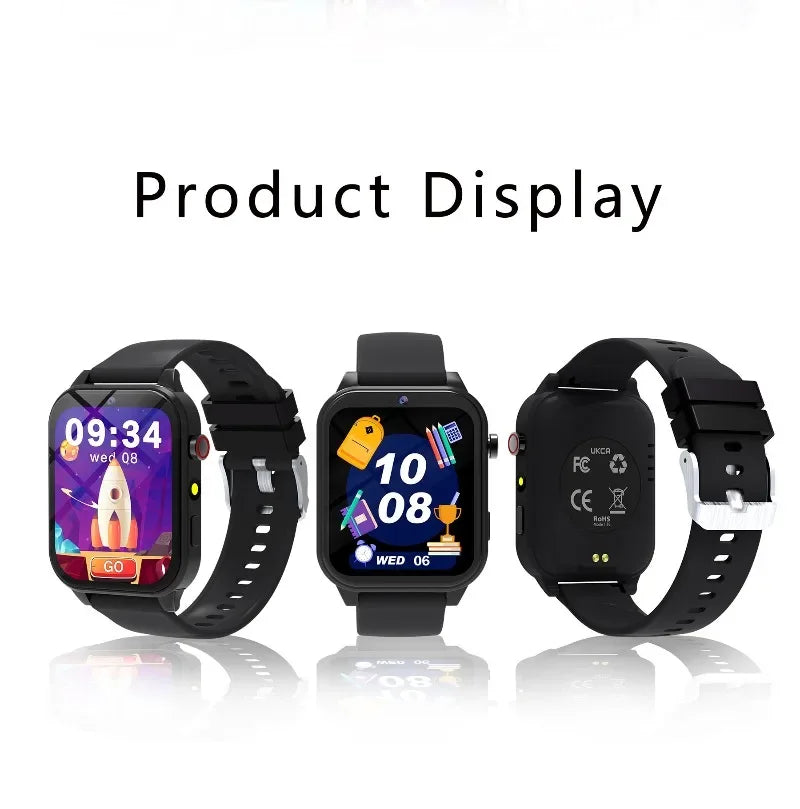 Smartwatch für Kinder – HD-Farbbildschirm, Taschenlampe, Schlaftracker &amp; wasserdicht