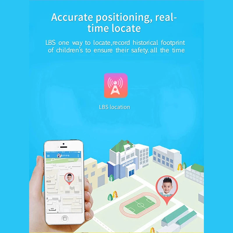 Smartwatch für Kinder – GPS-Ortung, Kamera, unterhaltsame Apps &amp; Entertainment