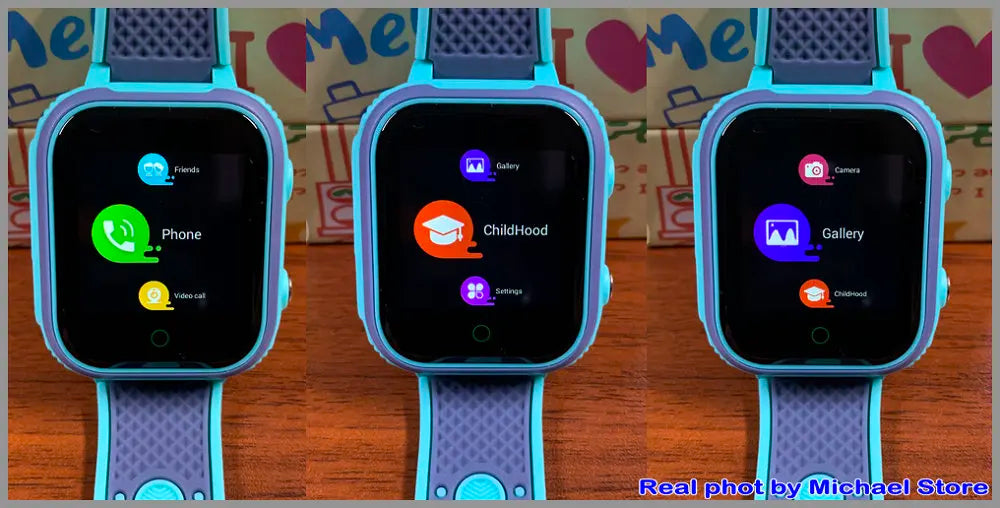 4G-GPS-Smartwatch für Kinder – Videoanrufe, SOS-Funktion, Kamera und IP67-Wasserschutz