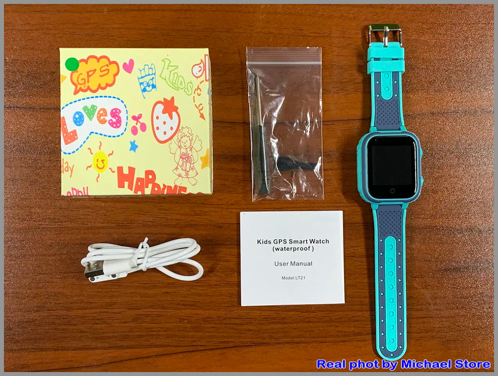 4G-GPS-Smartwatch für Kinder – Videoanrufe, SOS-Funktion, Kamera und IP67-Wasserschutz